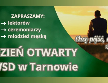 Zapraszamy na Dzień Otwarty do naszego Seminarium